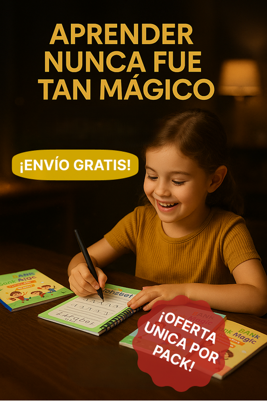 Cuaderno caligrafía Hundida Mágica